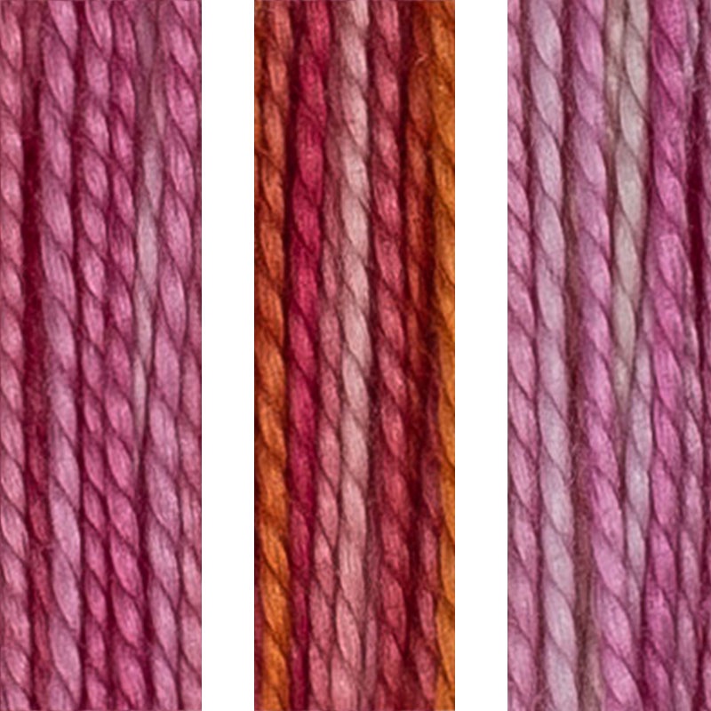 House of Embroidery Perle 8 35 A,B,C Camelia