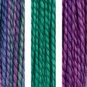 House of Embroidery Perle 8 38 A,B,C Peacock