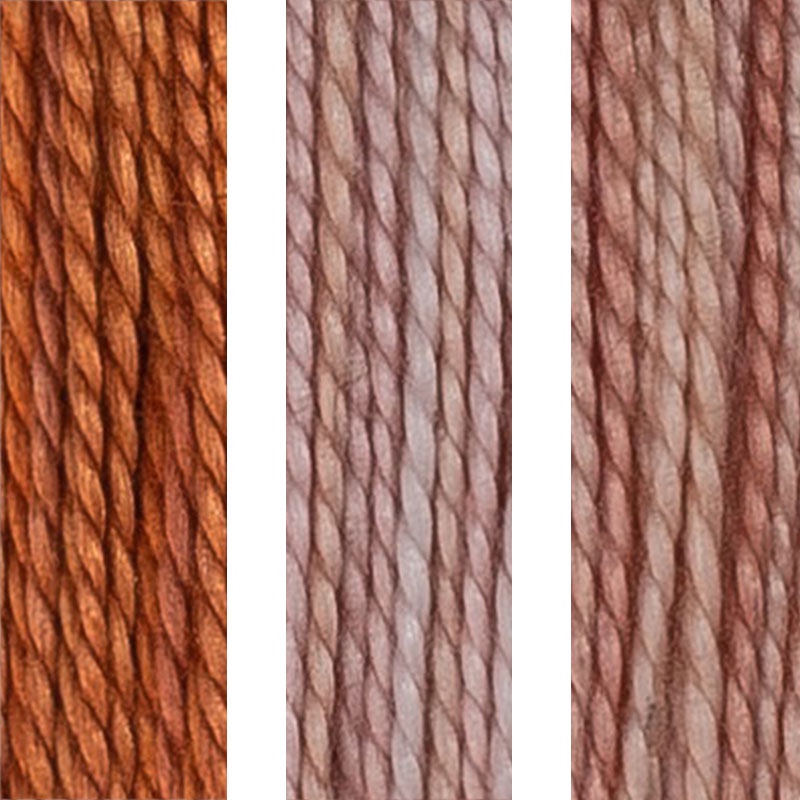 House of Embroidery Perle 8 44 A,B,C Antiquity