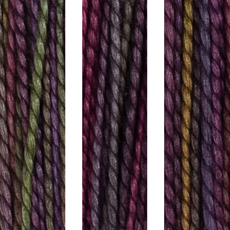 House of Embroidery Perle 8 62 A,B,C Hellebore