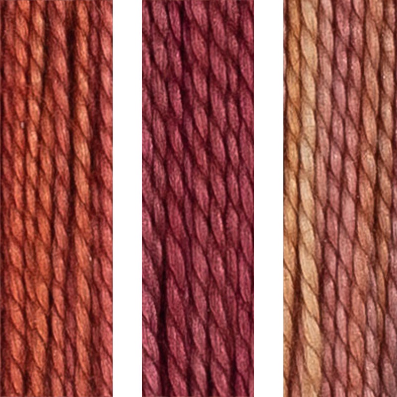 House of Embroidery Perle 8 75 A,B,C Papaver