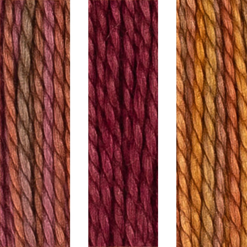 House of Embroidery Perle 8 90 A,B,C Marigold