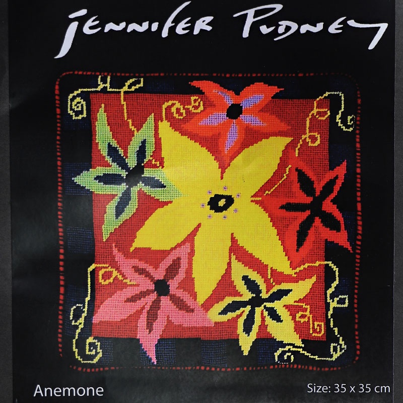 Jennifer Pudney Tapesty Cushion Kit Anemone