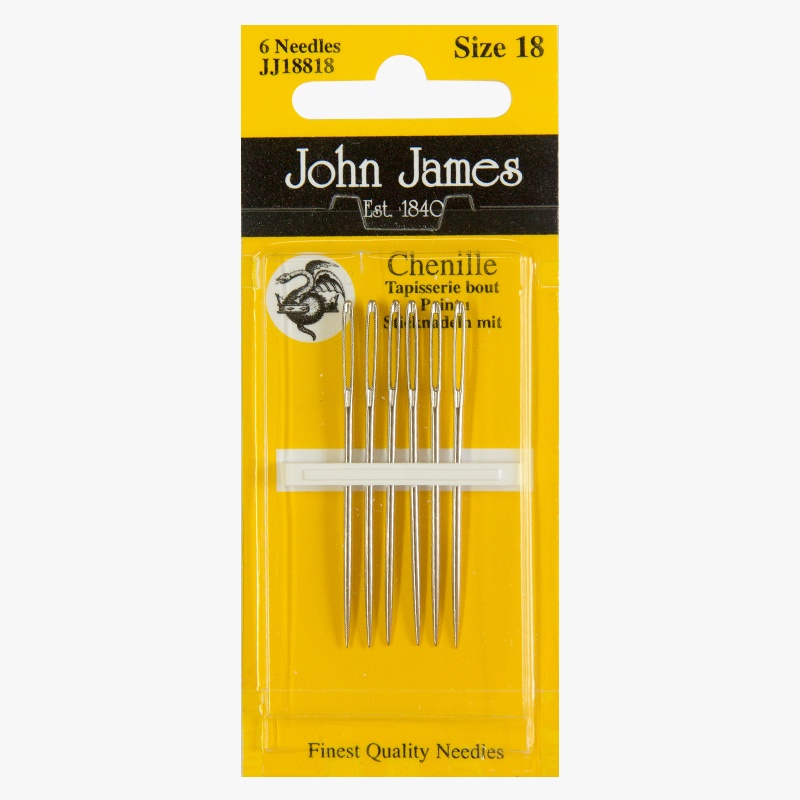 John James Chenille Needles Size 18