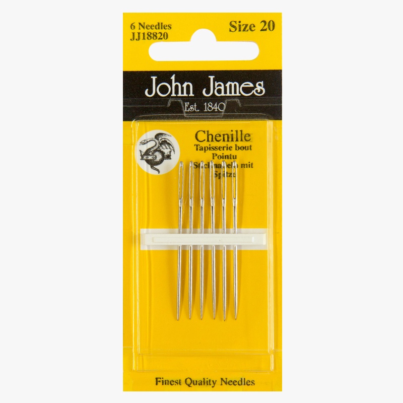 John James Chenille Needles Size 20