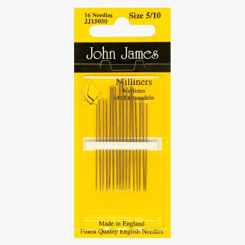 John James Milliners Needles Size 5/10