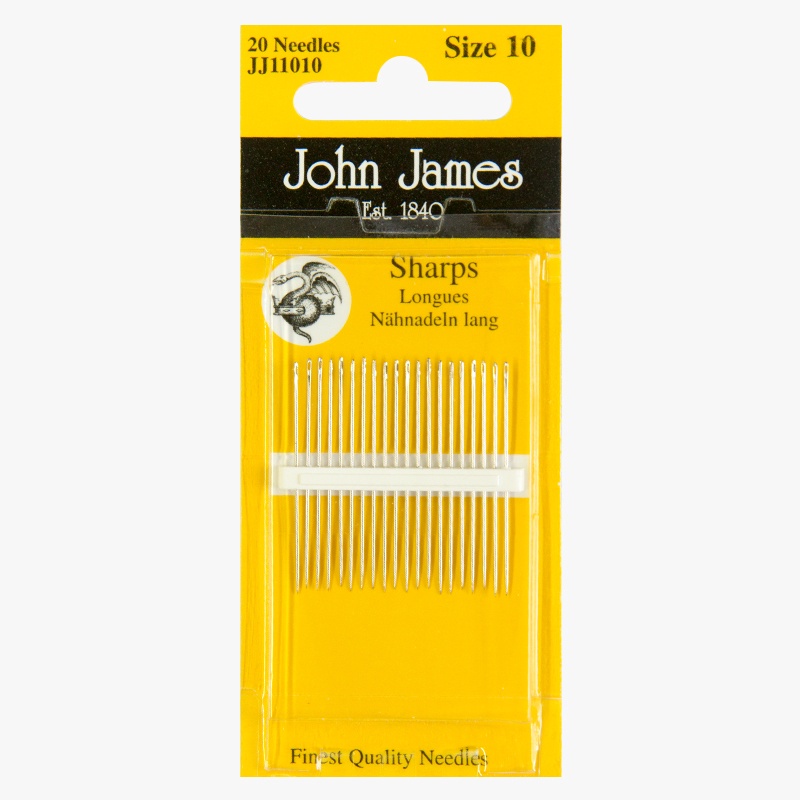 John James Sharps Needles Size 10