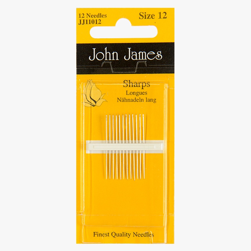 John James Sharps Needles Size 12