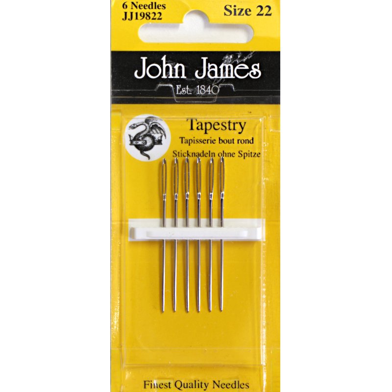 John James Tapestry Needles Size 22