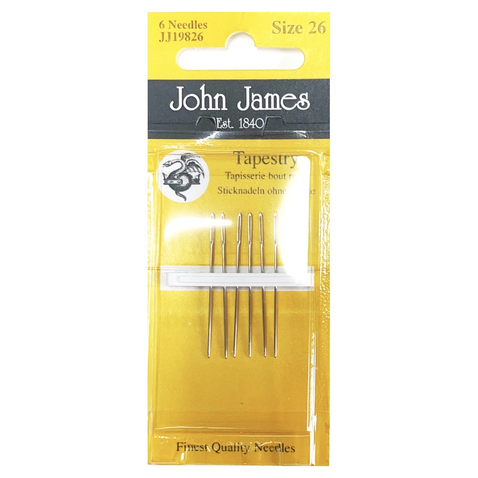 John James Tapestry Needles Size 26