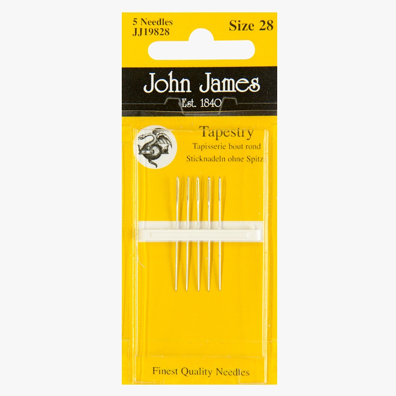 John James Tapestry Needles Size 28