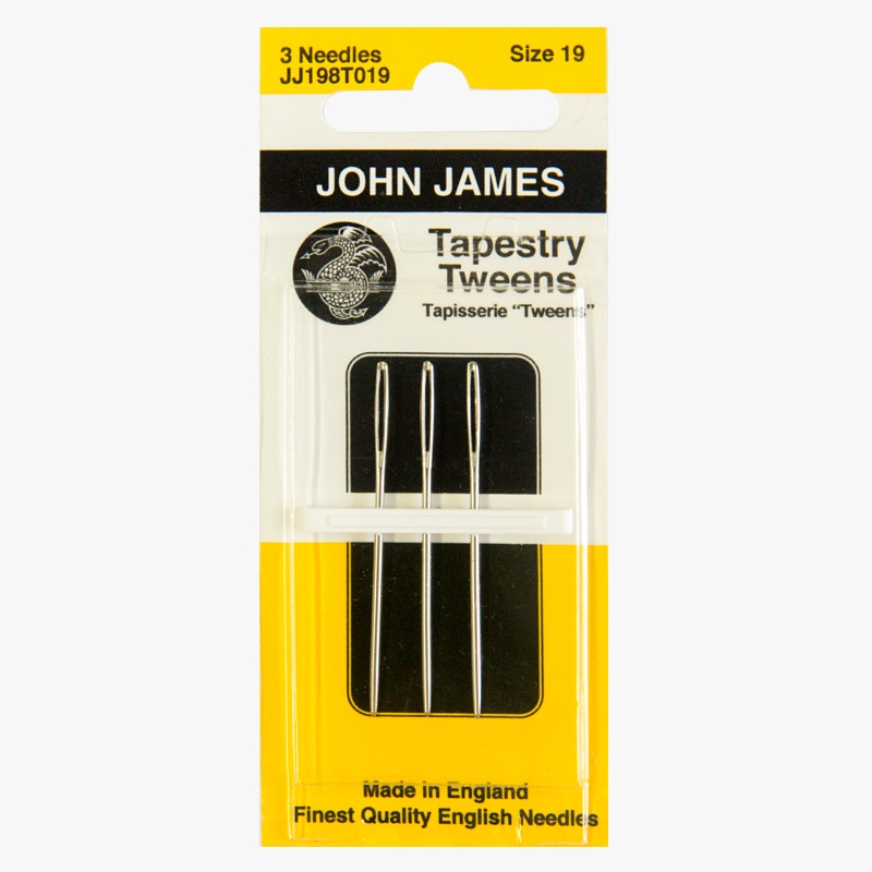 John James Tapestry Tweens Needles Size 19