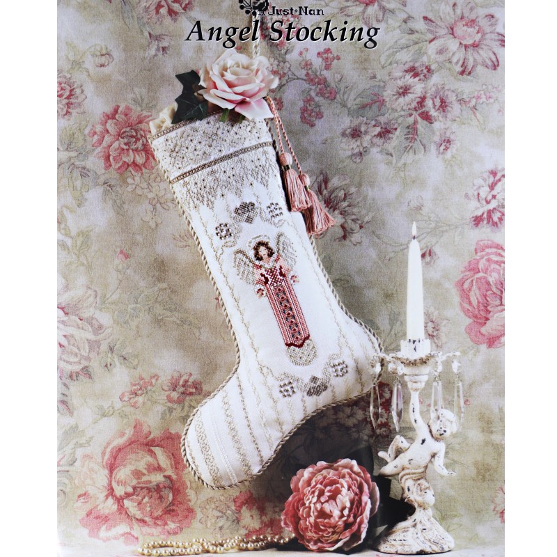 Just Nan Angel Stocking Cross Stitch