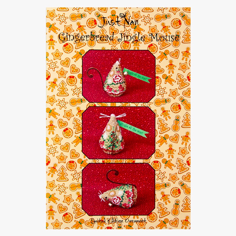 Just Nan Gingerbread Jingle Mouse