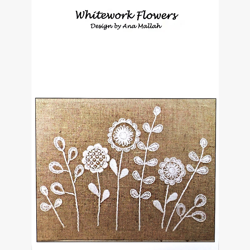 Ana Mallah Whitework Flowers Kit