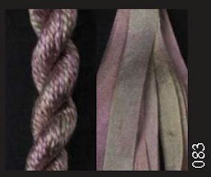 Kacoonda 4mm silk ribbon 083