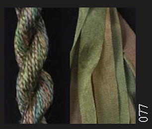 Kacoonda 7mm silk ribbon 077