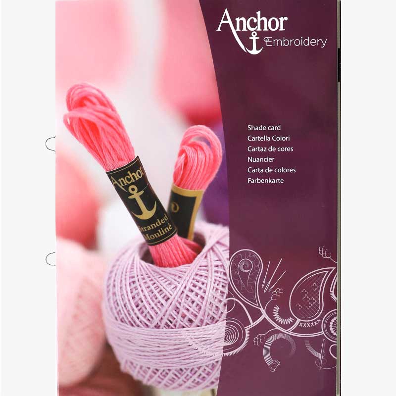 Anchor Stranded Cotton Floss Shade Card
