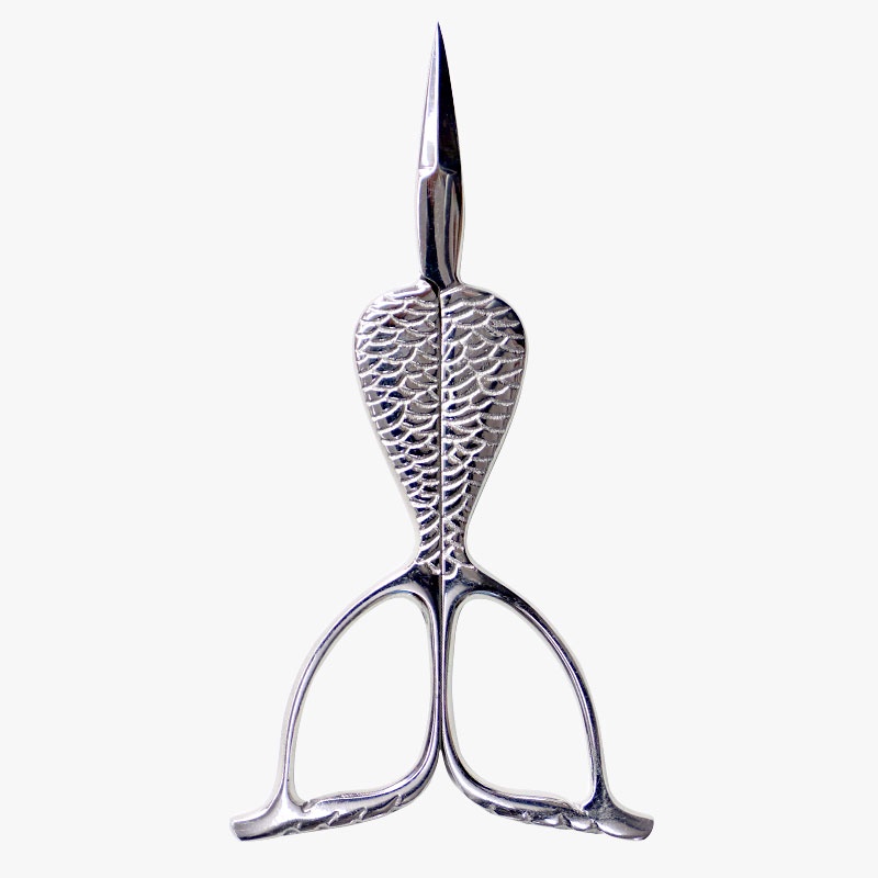 Kelmscott Mermaid Scissors Silver