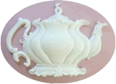 Kelmscott Teapot Needle Minder