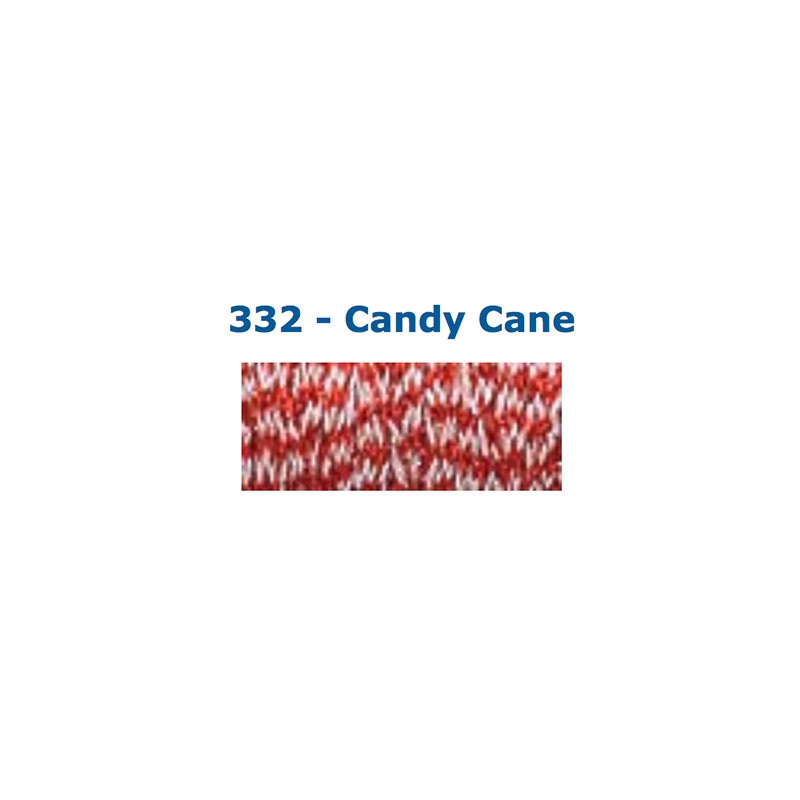 Kreinik Fine #8 Braid 332 Candy Cane