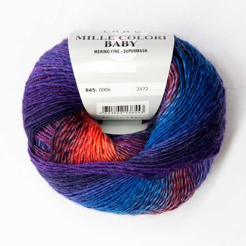 Lang Mille Colori Baby Fine Merino Wool 06