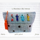 Le Bonheur des Dames Petit Point Pouch Samplers 9016
