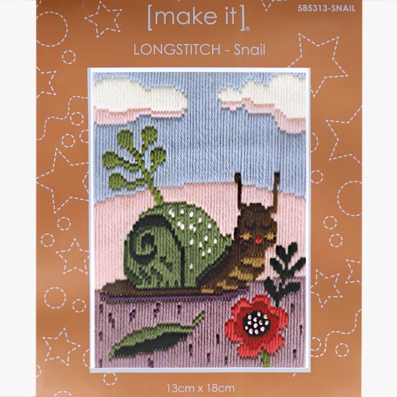 Make It Longstitch Kit - Snail