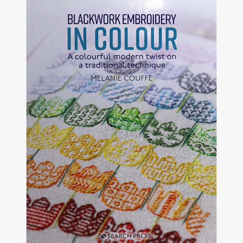 MELANIE COUFFE Blackwork Embroidery In Colour