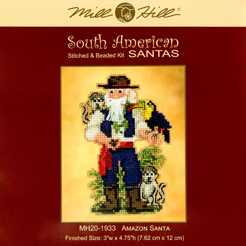 Mill Hill Amazon Santa