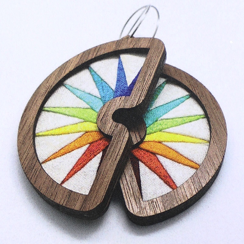 Mini Makes Earrings Eucalypt Moon