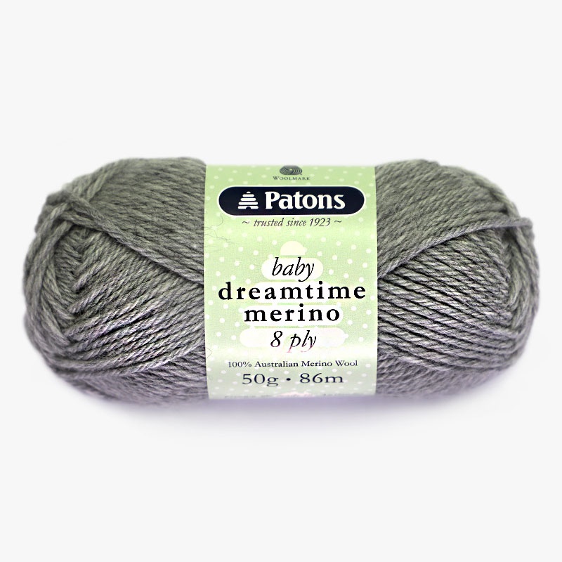 Patons Baby Dreamtime Merino 4 Ply Wool 2959 Silver