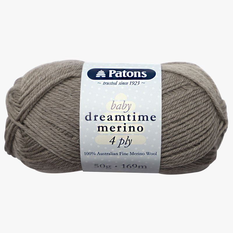 Patons Baby Dreamtime Merino 4 Ply Wool 4898 Moccasin