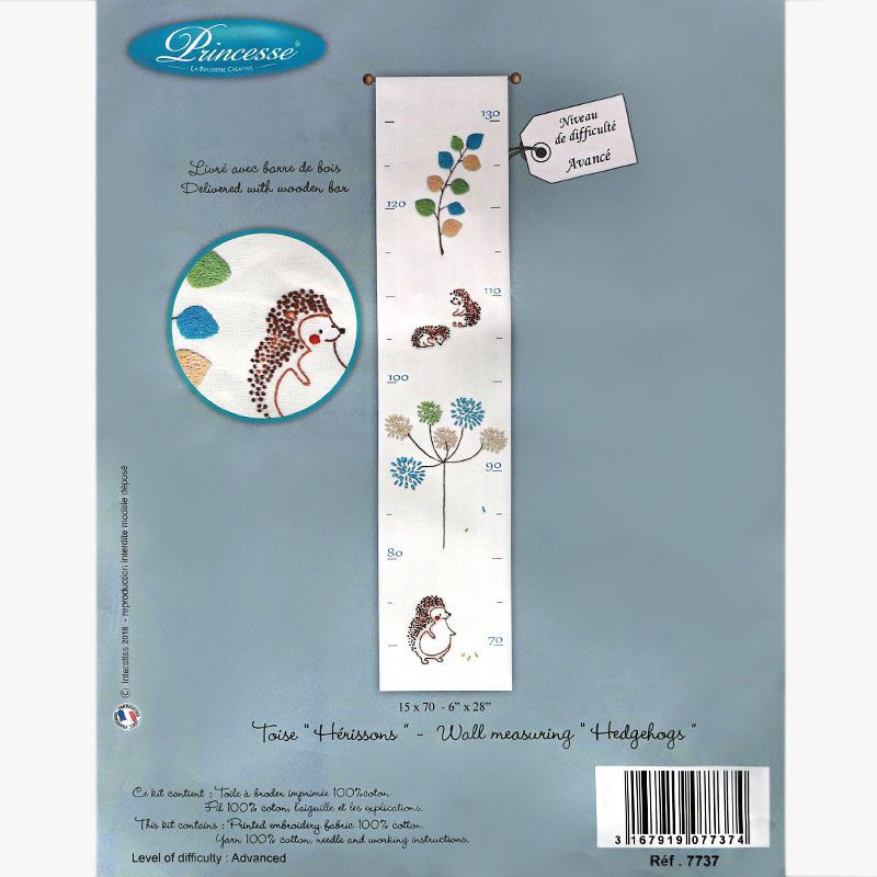 Princesse Hedgehog Growth Chart