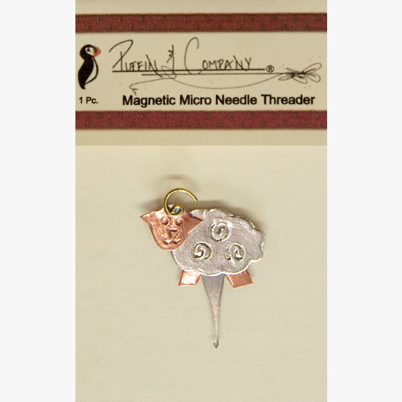 Puffin & Co Micro Needle Threader Sheep