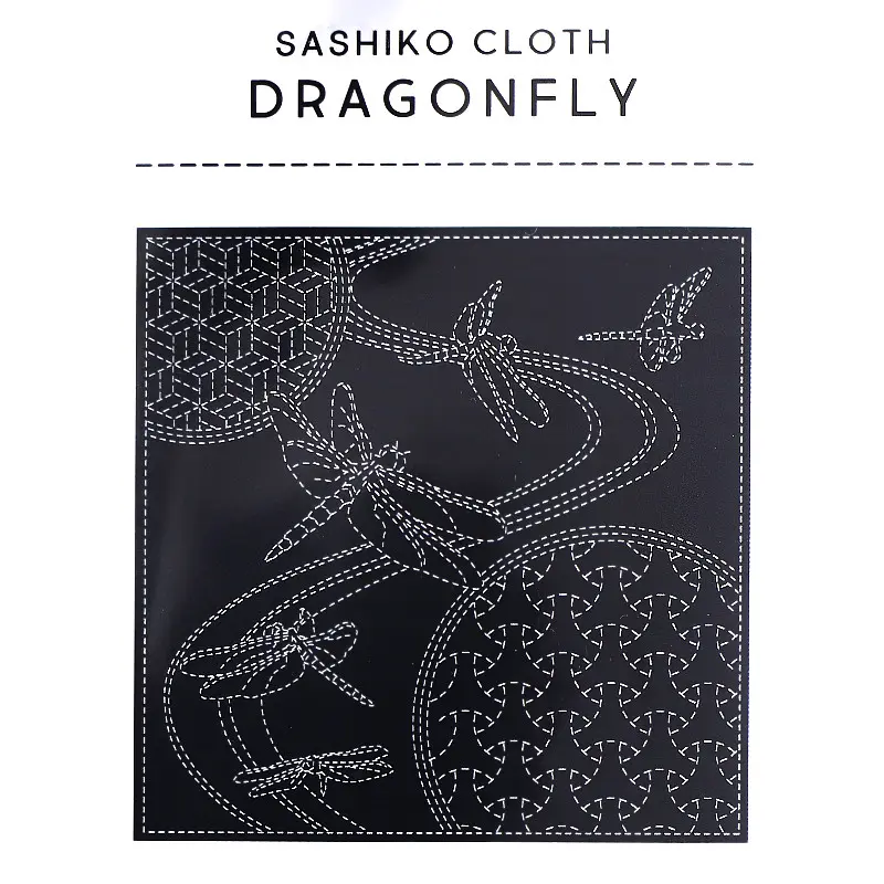 QH Textiles Sashiko Cloth Dragonfly