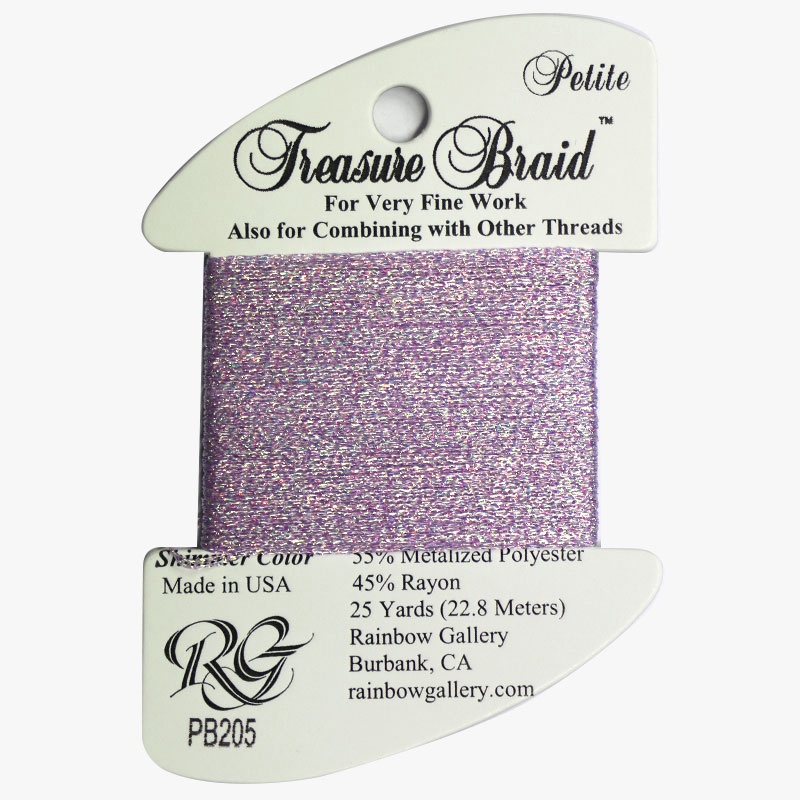 Rainbow Gallery Petite Treasure Braid PB205 Amethyst