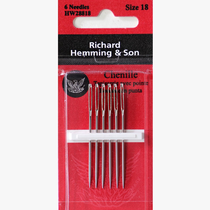 Richard Hemming Chenille Needles Size 18