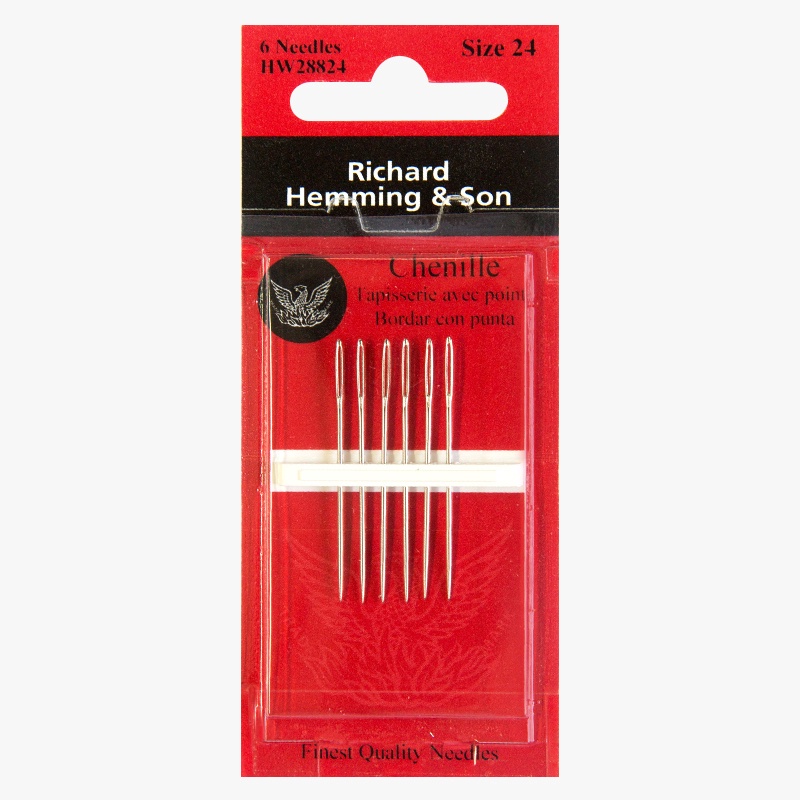 Richard Hemming Chenille Needles Size 24