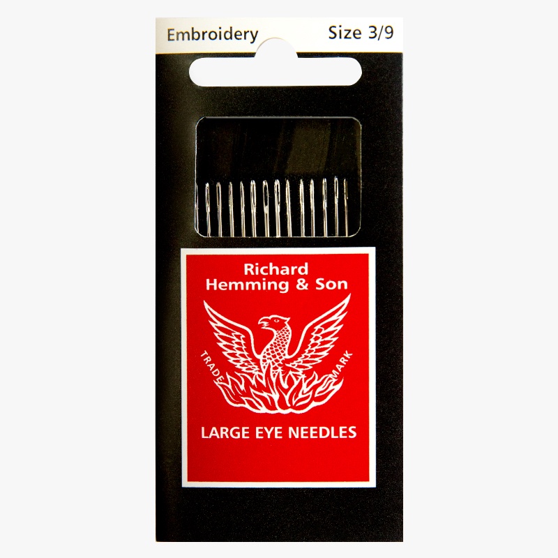 Richard Hemming Embroidery / Crewel Needles Size 3/9