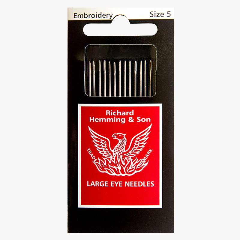 Richard Hemming Embroidery / Crewel Needles Size 5