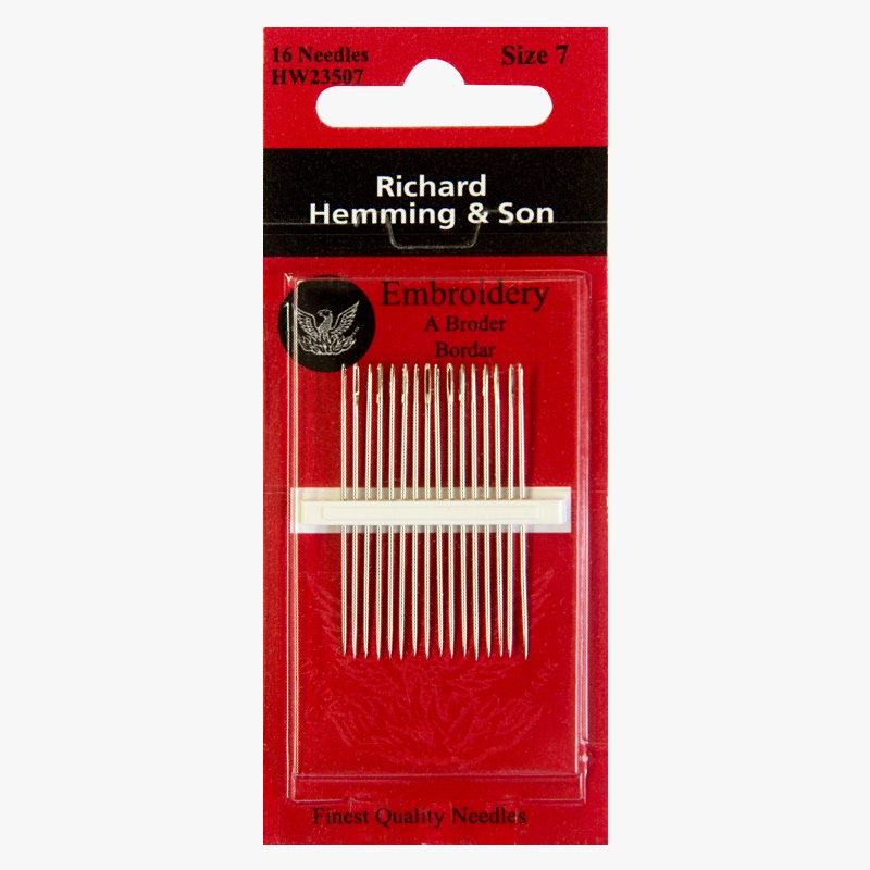 Richard Hemming Embroidery / Crewel Needles Size 7