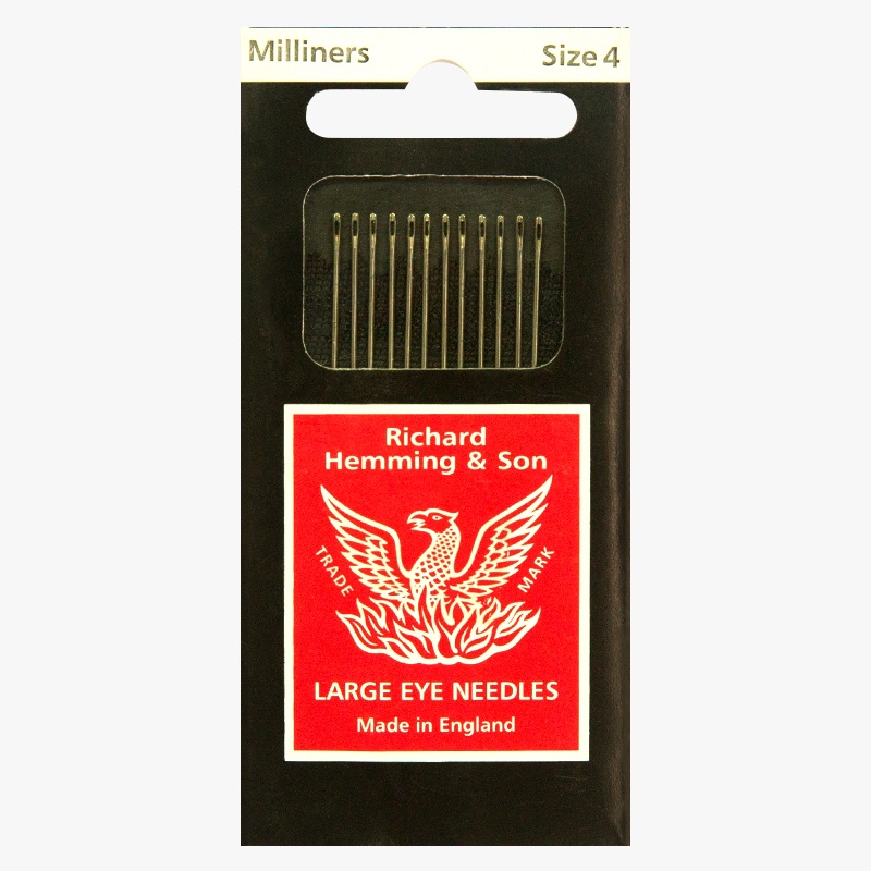Richard Hemming Milliners Needles Size 4