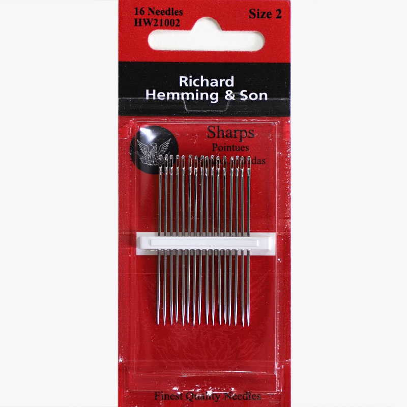 Richard Hemming Sharps Needles Size 2