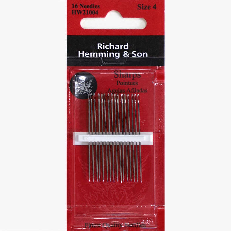Richard Hemming Sharps Needles Size 4