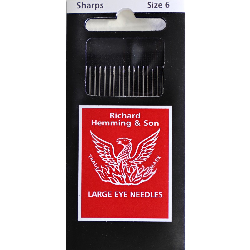 Richard Hemming Sharps Needles Size 6
