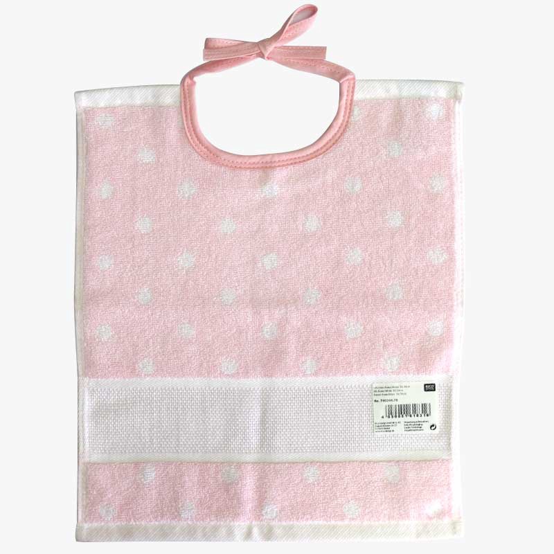 Rico Bib Pink Spotted