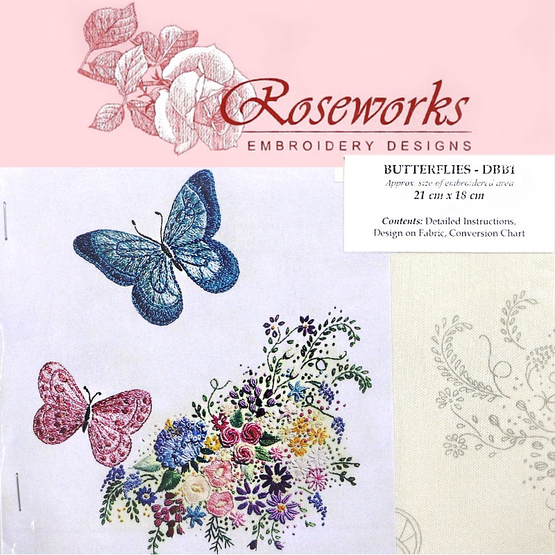 Roseworks Butterflies DBB1