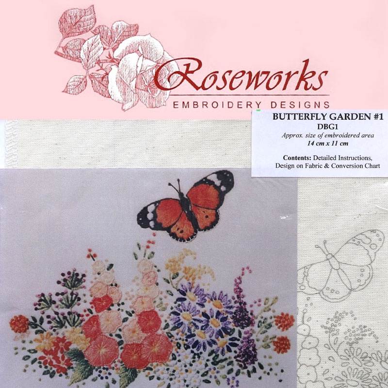 Roseworks Butterfly Garden 1 DBG1