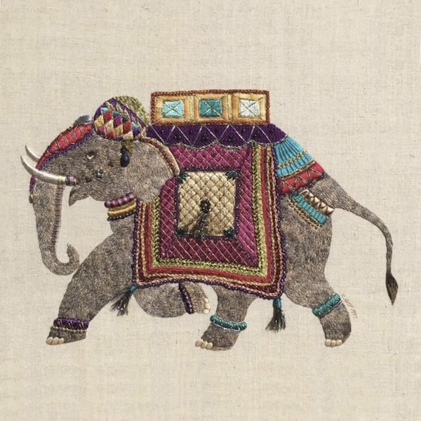 Roseworks Indian Elephant D1E1